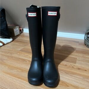 Original Matte Black Hunter Rain Boots